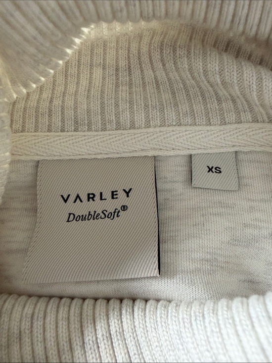 Varley Sweaters - Varley DoubleSoft Crew Sweater in Cream
